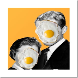 Egg face Posters and Art